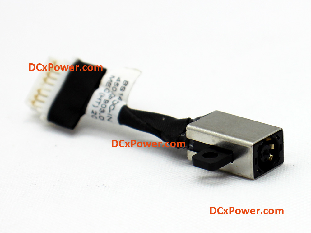 WJXD9 0WJXD9 BS14 450.0F903.0001/0011 Dell Inspiron 14 5481 5482 5485 5491 2-in-1 P93G Power-Adapter Port DC IN Cable Power Jack Charging Connector DC-IN