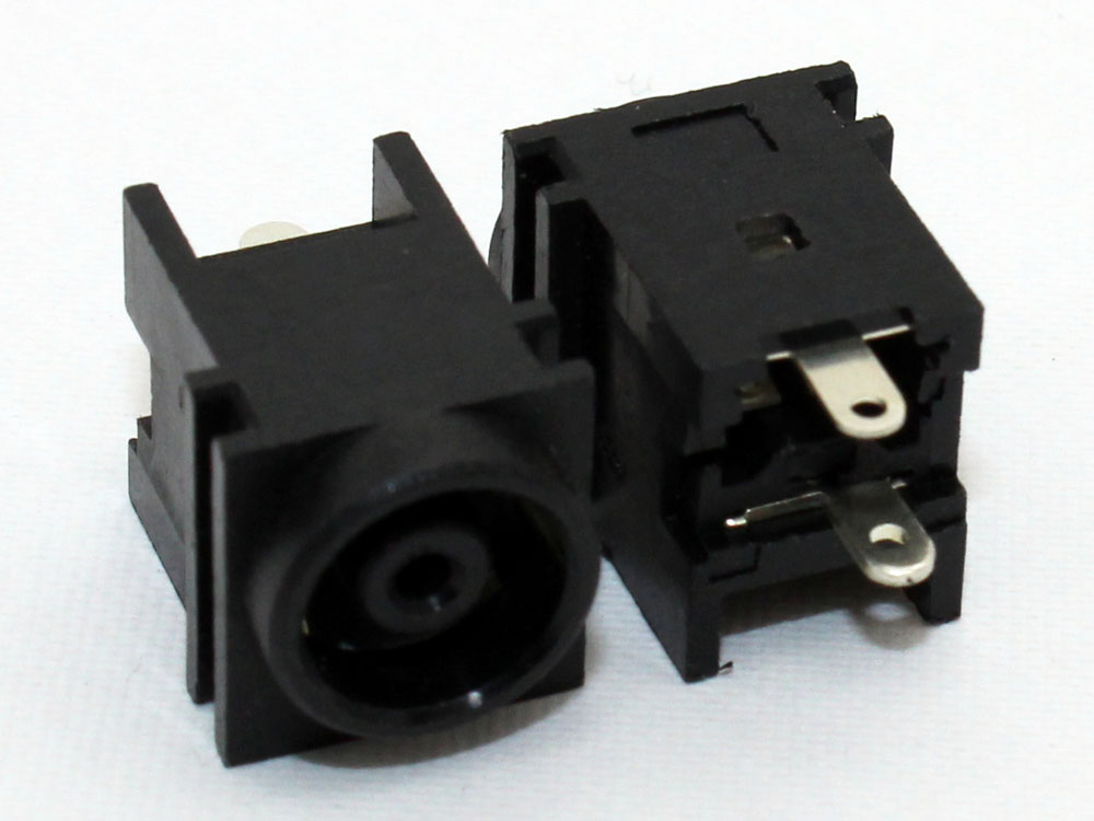 (image for) Sony VAIO Laptop Genuine OEM Original 2-Straight-Pin AC DC Power Jack Socket Connector Charging Port Replacement