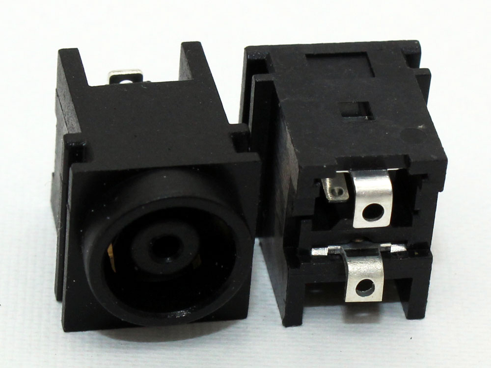 (image for) Sony VAIO Laptop Genuine OEM Original 2-Bent-Pin AC DC Power Jack Socket Connector Charging Port Replacement