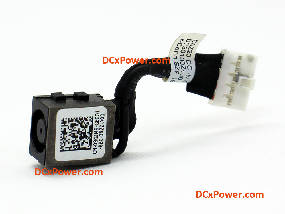 8GJM9 08GJM9 CAZ20 DC30100Z400 Dell Latitude 14 7480 7490 P73G001 P73G002 Power-Adapter Port DC IN Cable Power Jack Charging Connector DC-IN