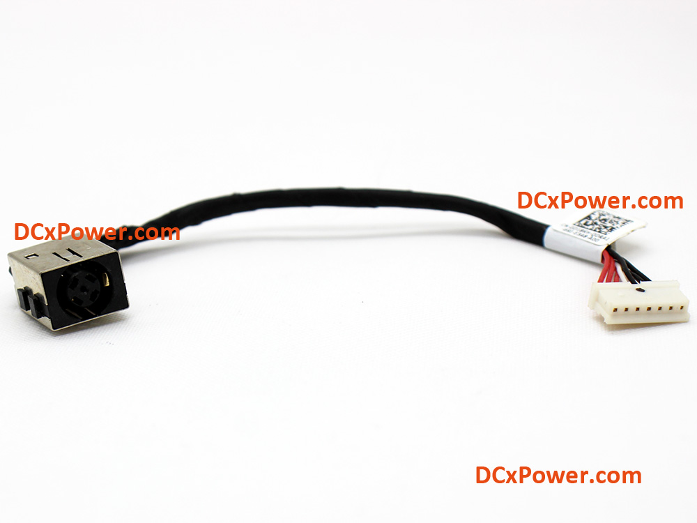 (image for) D18KH 0D18KH BCV10 DC30100YB00 DC30100YY00 Dell Inspiron 15 7566 7567 P65F001 Power-Adapter Port DC IN Cable Power Jack Charging Connector DC-IN