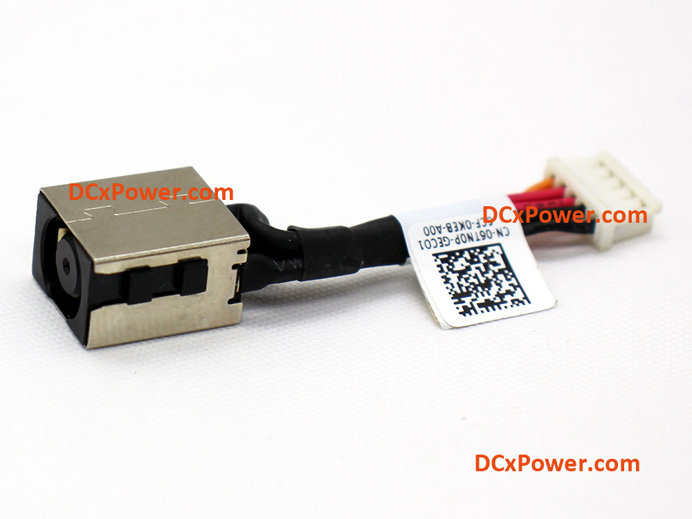 (image for) 6TN0P 06TN0P CDM60 DC30100Z800 DC30100ZO00 Dell Latitude 12 5280 5288 5290 P27S001 P27S002 Power-Adapter Port DC IN Cable Power Jack Charging Connector DC-IN