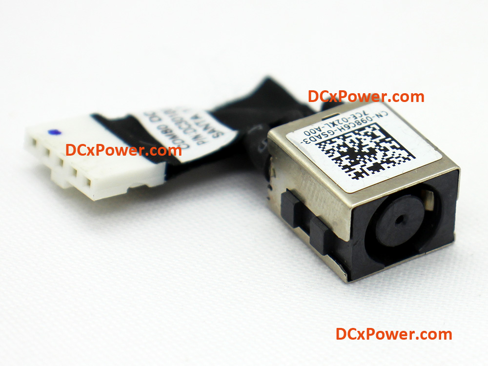 98C6H 098C6H CDM80 DC30100ZB00 DC30100YX00 Dell Latitude 15 5580 5590 5591 P60F001 P60F002 Power-Adapter Port DC IN Cable Power Jack Charging Connector DC-IN