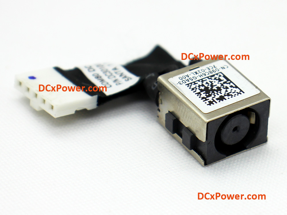 (image for) 98C6H 098C6H CDM80 DC30100ZB00 DC30100YX00 Dell Latitude 15 5580 5590 5591 P60F001 P60F002 Power-Adapter Port DC IN Cable Power Jack Charging Connector DC-IN