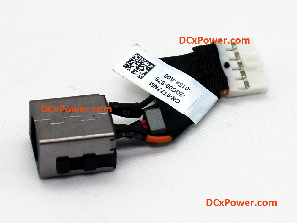 T77NM 0T77NM EDC40 DC301013500 Dell Latitude 14 7400 P100G001 Power-Adapter Port DC IN Cable Power Jack Charging Connector DC-IN