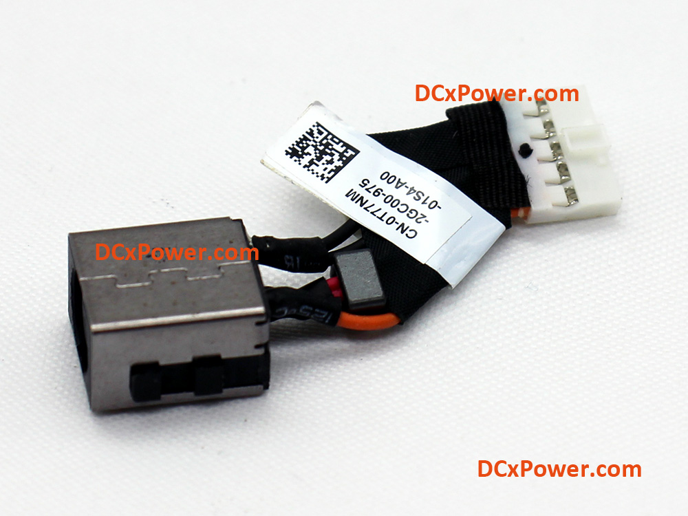 (image for) T77NM 0T77NM EDC40 DC301013500 Dell Latitude 14 7400 P100G001 Power-Adapter Port DC IN Cable Power Jack Charging Connector DC-IN