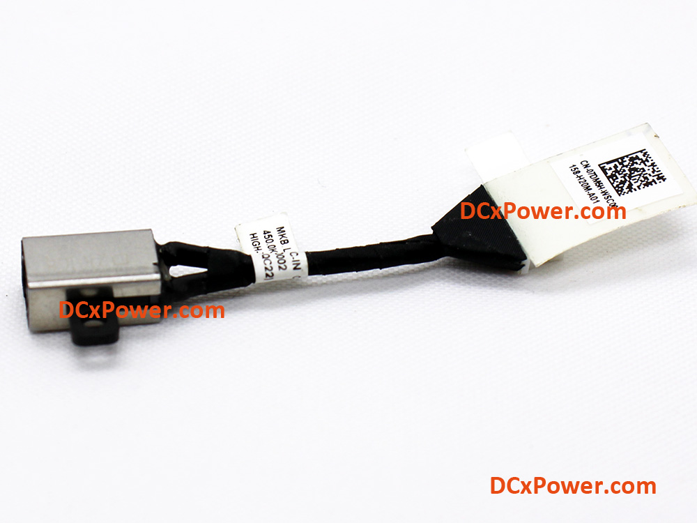 (image for) 7DM5H 07DM5H MKB L15 UMA 450.0KD0C.0001/0002/0011/0041 for Dell Latitude 3410 3510 Power Jack DC IN Cable Charging Port Socket Connector DC-IN Wire Harness