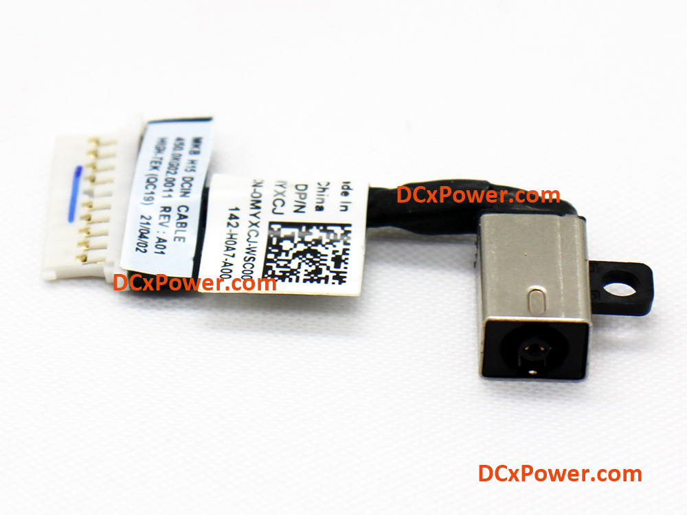 (image for) MYXCJ 0MYXCJ MKB H15 450.0KG02.0011 Dell Vostro Inspiron 15 7500 7501 Power Jack DC IN Cable Charging Port Socket Connector DC-IN Wire Harness