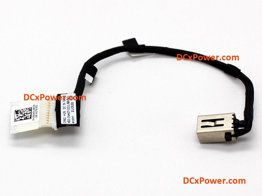 (image for) 66W71 066W71 CYBG H15 450.0N407.0001 450.0N407.0011 Dell Inspiron Vostro 15 7510 Power Jack DC IN Cable Charging Port Socket Connector DC-IN Wire Harness