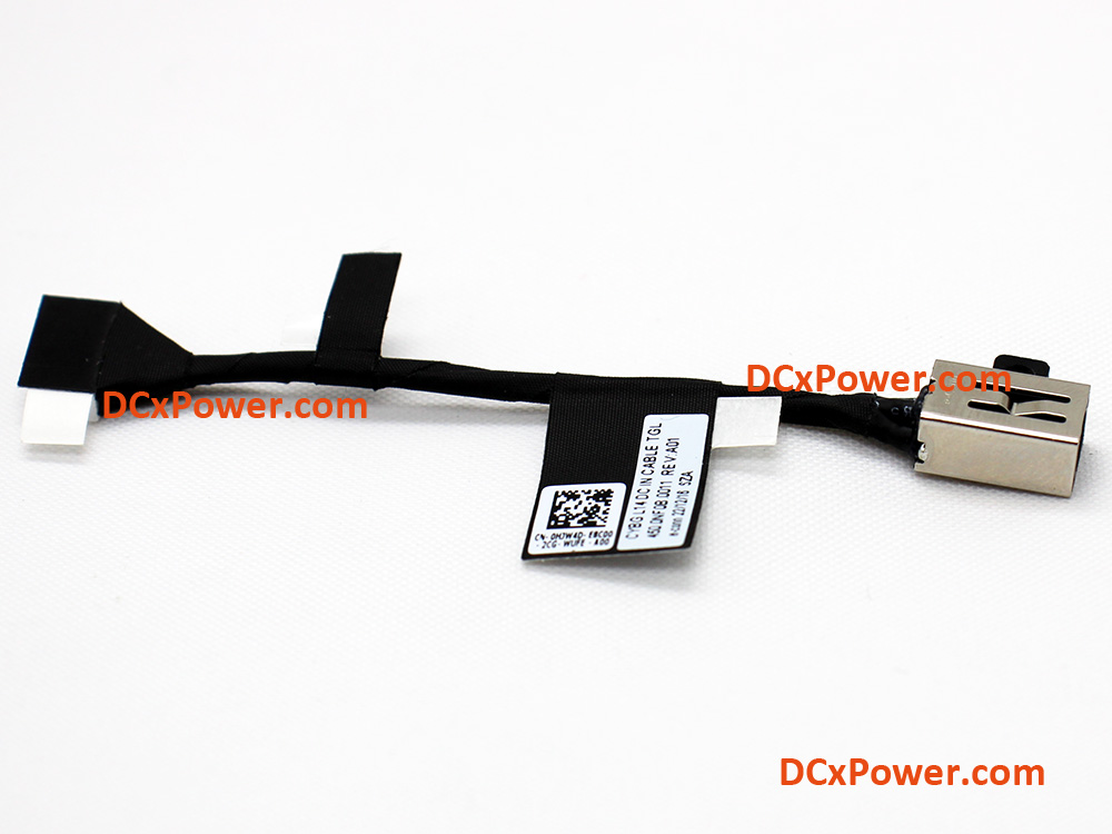 (image for) HJW4D 0HJW4D CYBGL14 TGL 450.0NF0B.0001 450.0NF0B.0011 450.0NF08.0001 450.0NF08.0011 Dell Power Jack DC IN Cable Charging Port Socket Connector DC-IN Wire Harness