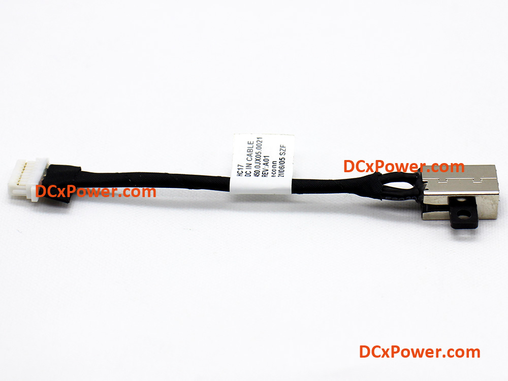 (image for) GKHVN 0GKHVN HC17 450.0JX05.0021 Dell Inspiron 17 7706 Power Jack DC IN Cable Charging Port Socket Connector DC-IN Wire Harness