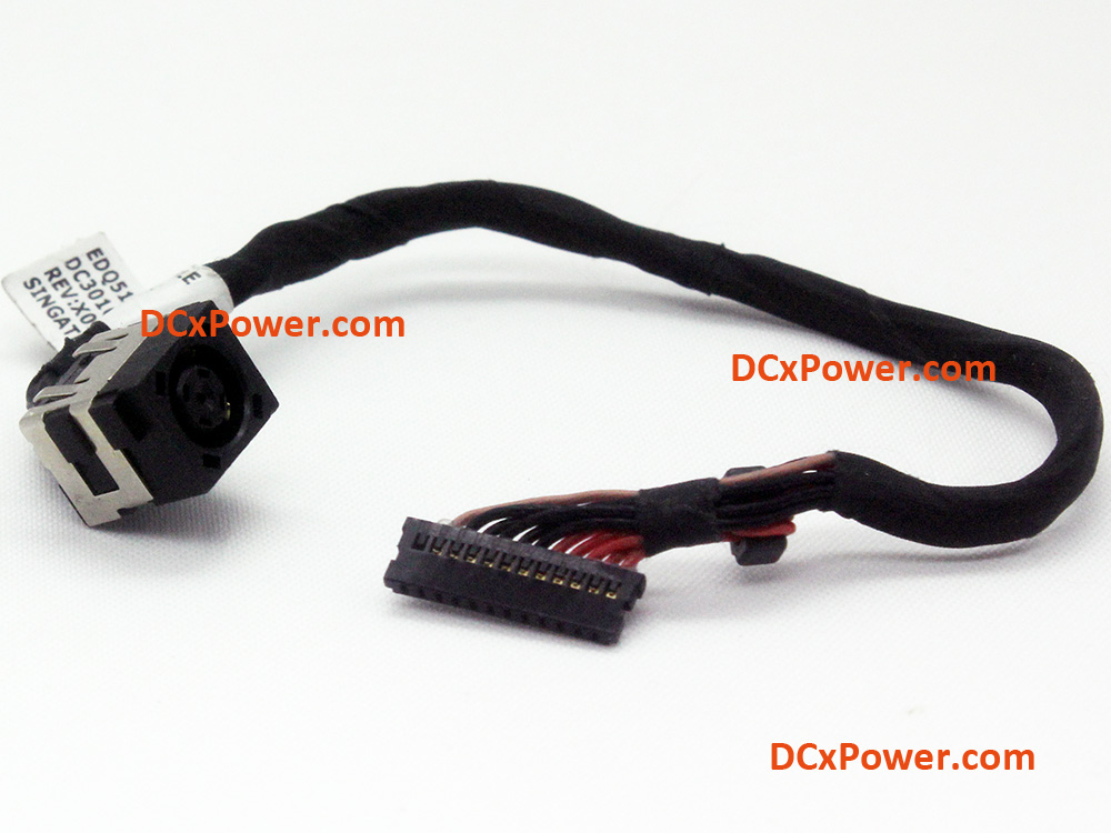J60G1 0J60G1 DC301015A00 Alienware m15 m17 R2 P41E001 P87F001 Power-Adapter Port DC IN Cable Power Jack Charging Connector DC-IN