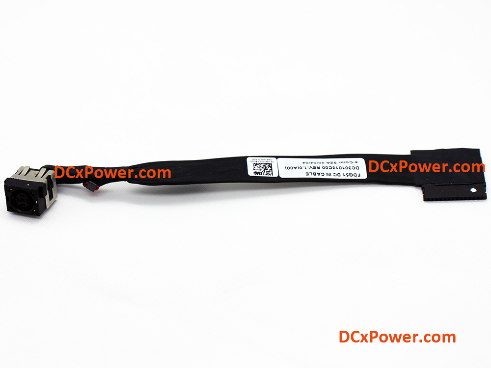 (image for) N2TFJ 0N2TFJ FDQ51 DC301016C00 Alienware m15 R3 R4 P87F002 P87F003 Power-Adapter Port DC IN Cable Power Jack Charging Connector DC-IN