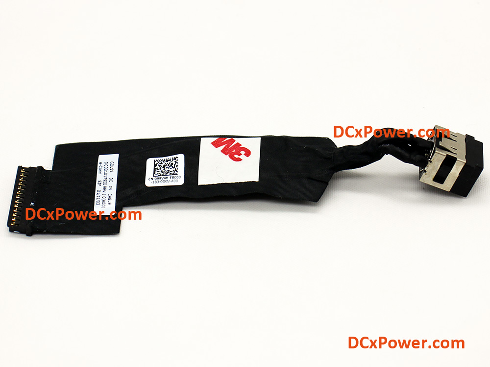 (image for) 99V4H 099V4H GDL55 DC301017900 Dell Power Jack DC IN Cable Charging Port Socket Connector DC-IN Wire Harness