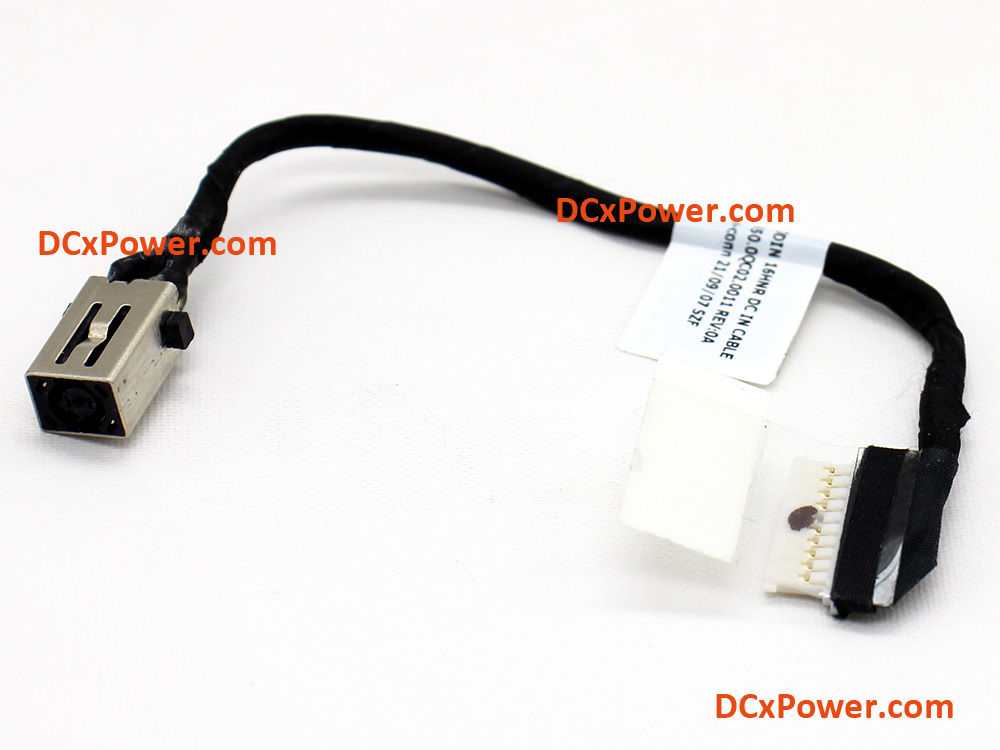 (image for) 03VP9 003VP9 ODIN 16HNR 450.0QC02.0001 450.0QC02.0002 450.0QC02.0011 450.0QC02.0012 Dell Power Jack DC IN Cable Charging Port Socket Connector DC-IN Wire Harness