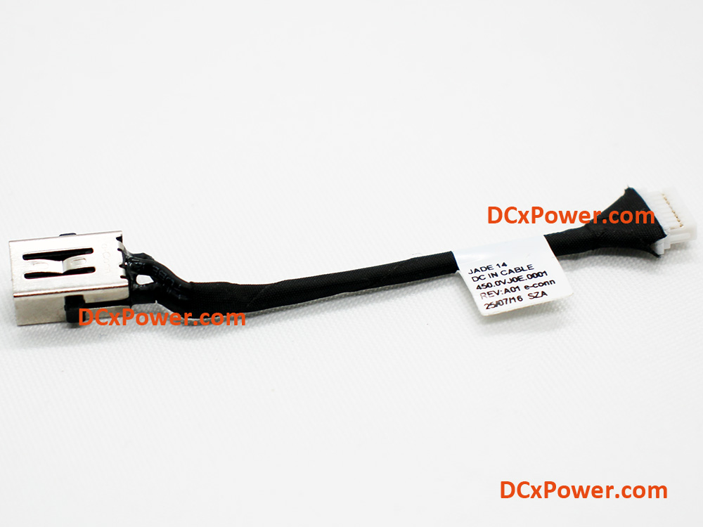 (image for) 38G5F 038G5F JADE 14 450.0VJ0E.0001 Dell Power Jack DC IN Cable Charging Port Socket Connector DC-IN Wire Harness