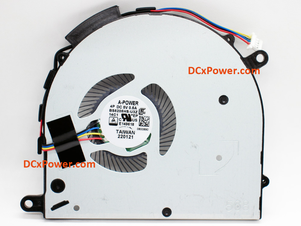 (image for) Laptop Internal Fan for MSI Modern 14 B4M B4MW B5M MS-14DK MS-14DL Series CPU GPU Cooling Inside Left Right Cooler Assembly Genuine