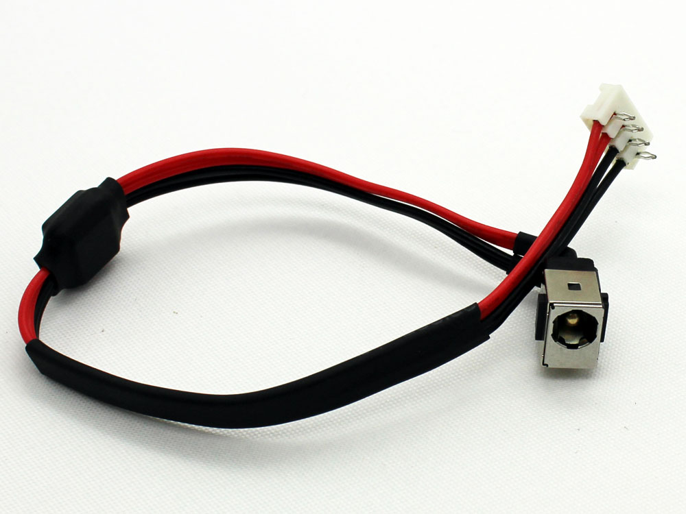 (image for) Toshiba Satellite L450 L450D L455 L455D L550 L550D L555 L555D Pro AC DC Power Jack Socket Connector Charging Port DC IN Cable Wire Harness