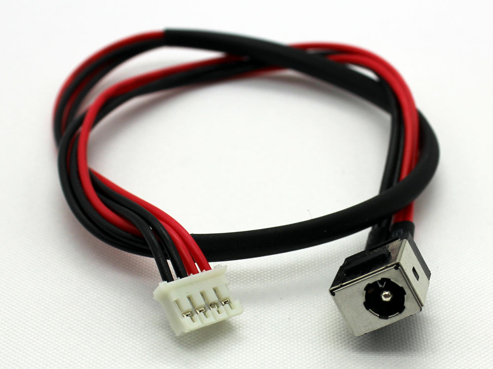(image for) Compaq Presario C300 C500 V5000 HP Pavilion DV5000 DV8000 415495-001 DC020006P00 DC020006N00 AC DC Power Jack Socket Connector Charging Port DC IN Cable Wire Harness