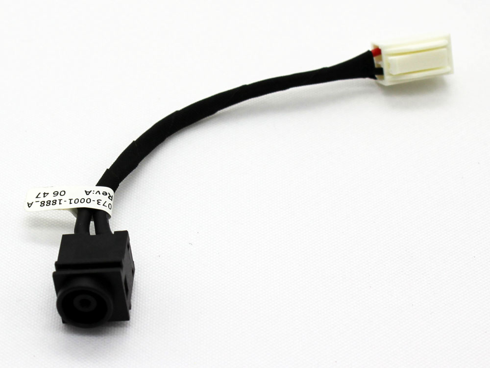 (image for) Sony VAIO VGN-FE PCG 7H1L 7H1M 7H2L 7H2M 7N1L 7N1M 7N2L 7N2M 7R1L 7R1M 7R2L 7R2M 7V1L 7V1M 7V2L 7V2M A-1186-808-A 073-0001-1888_A Power Jack Socket Connector Charging Port DC IN Cable