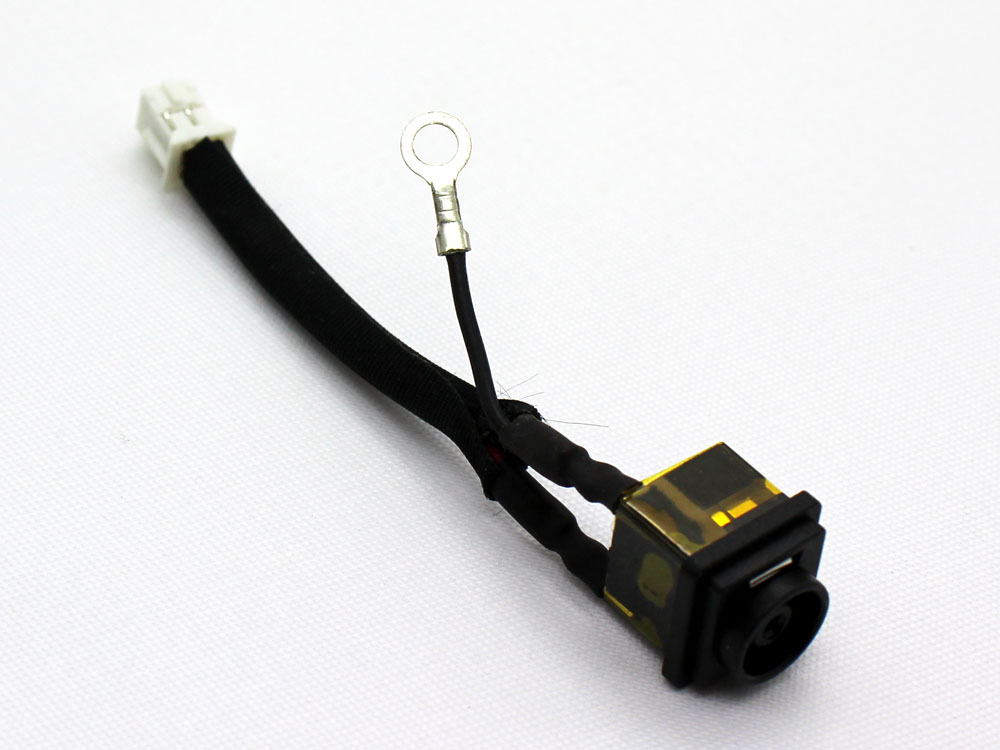 (image for) Sony VAIO VPCW PCG 4T1L/M 4V1L/M 21211L/M 21212L/M/T/W 1-858-140-11 Wire Harness DC Power Jack Socket Connector Charging Port DC IN Cable