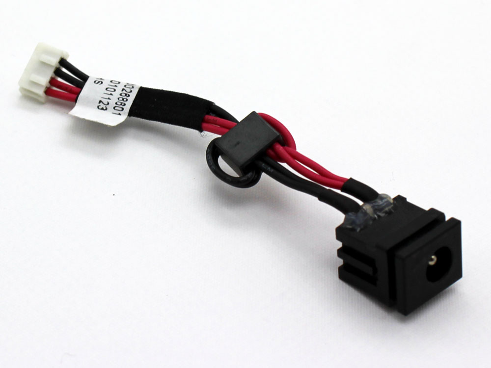 (image for) Toshiba Satellite L630 L635 L735D Pro PSK00U PSK01U PSK04U PSK60U PSK7CU V000943430 6017B0268601 AC DC Power Jack Socket Connector Charging Port DC IN Cable Wire Harness