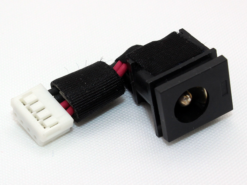 (image for) Toshiba Portege A600 A605 R500 R600 PPA60U PPR50U PPR60U PPR61U PPR65U Series P000488240 Wire Harness Power Jack Socket Charging Connector DC IN Cable