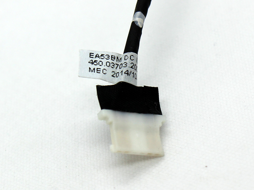 (image for) EA53BM DC IN 40W CABLE 450.03703.0001/1001/2001 Acer Aspire E5-411 E5-411G E5-411P E5-471 E5-471G E5-471P V3-472 V3-472 Series DC Power Jack Socket Connector Charging Port DC IN Cable Harness