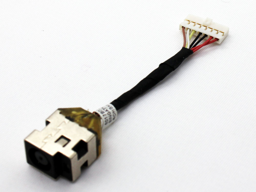 (image for) HP Pavilion DV5-2000 DV5T-2000 607975-001 6017B0258701 7-Wire 7-Pin AC DC Power Jack Socket Connector Charging Port DC IN Cable Wire Harness