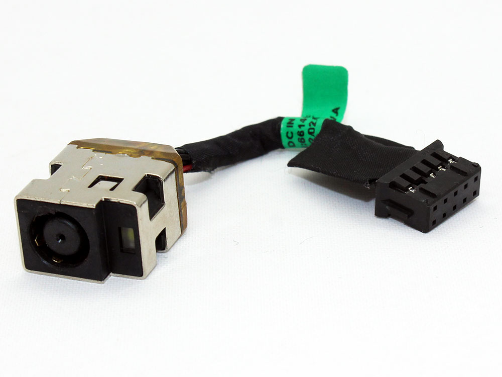 (image for) HP Envy 17 17-3000 17-3200 17T-3000 17T-3200 3D CTO 661451-301 661451-302 AC DC Power Jack Socket Connector Charging Port DC IN Cable Wire Harness