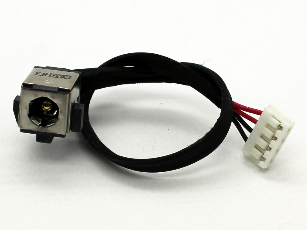 (image for) Toshiba Satellite C670 C670D C675 C675D L770 L770D L775 L775D H000030890 H000030900 AC DC Power Jack Socket Connector Charging Port DC IN Cable Wire Harness