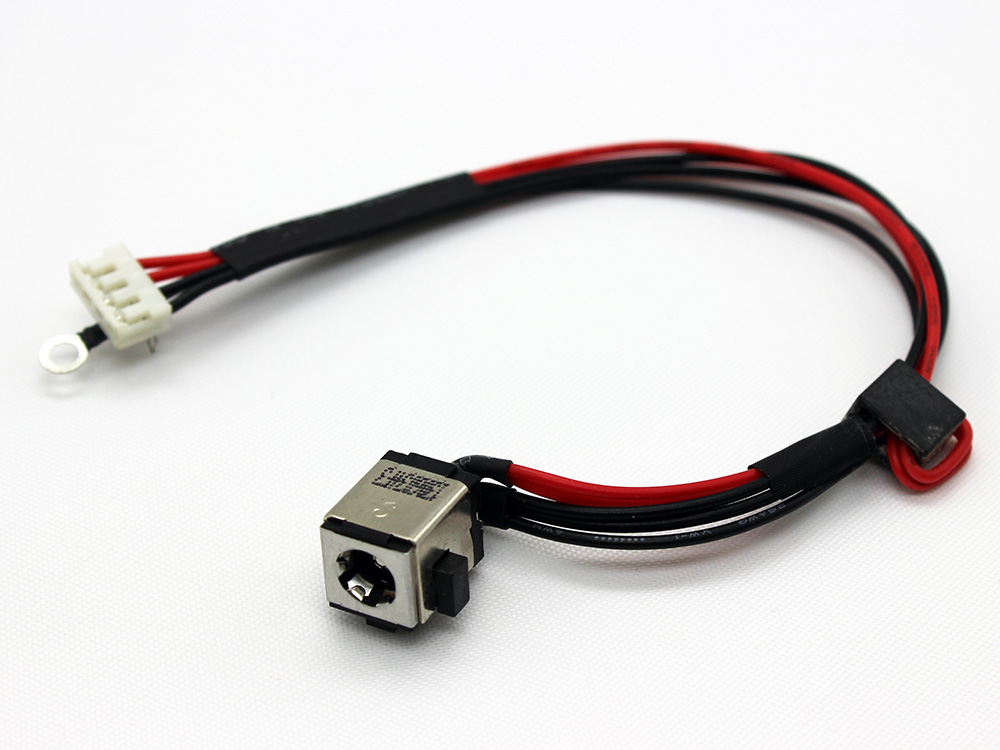 Toshiba Satellite A350 A355 A355D PSAL6U PSALEU PSALMU PSALWU Series Wire Harness Power Jack Socket Charging Connector DC IN Cable
