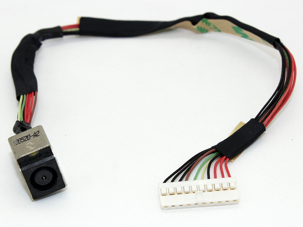 (image for) HP Envy 15 15-1000 15T-1000 15T-1100 15T-1200 576846-001 AC DC Power Jack Socket Connector Charging Port DC IN Cable Wire Harness