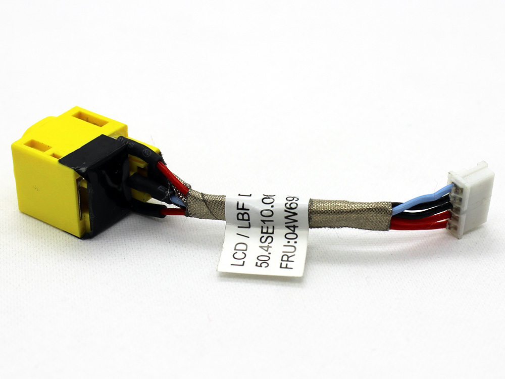 (image for) Lenovo ThinkPad L430 L530 04W6989 50.4SE10.001 AC DC Power Jack Socket Connector Charging Port DC IN Cable Wire Harness