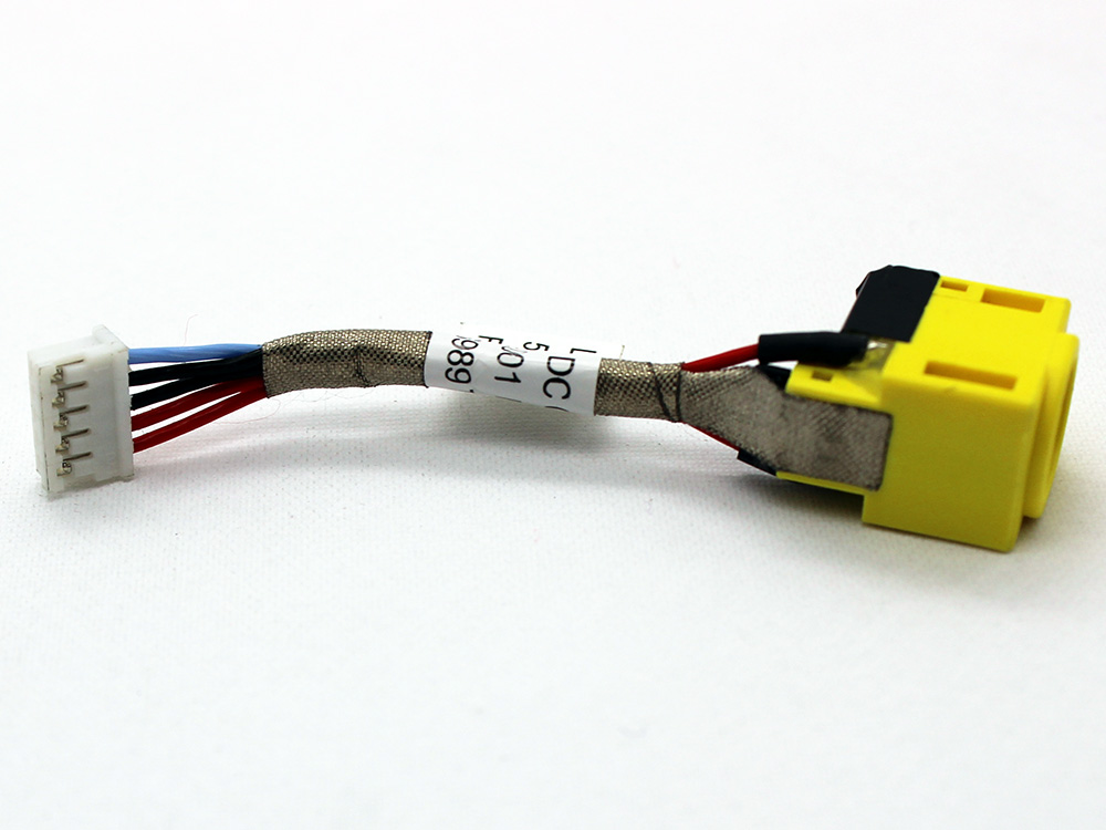 (image for) Lenovo ThinkPad L430 L530 04W6989 50.4SE10.001 AC DC Power Jack Socket Connector Charging Port DC IN Cable Wire Harness