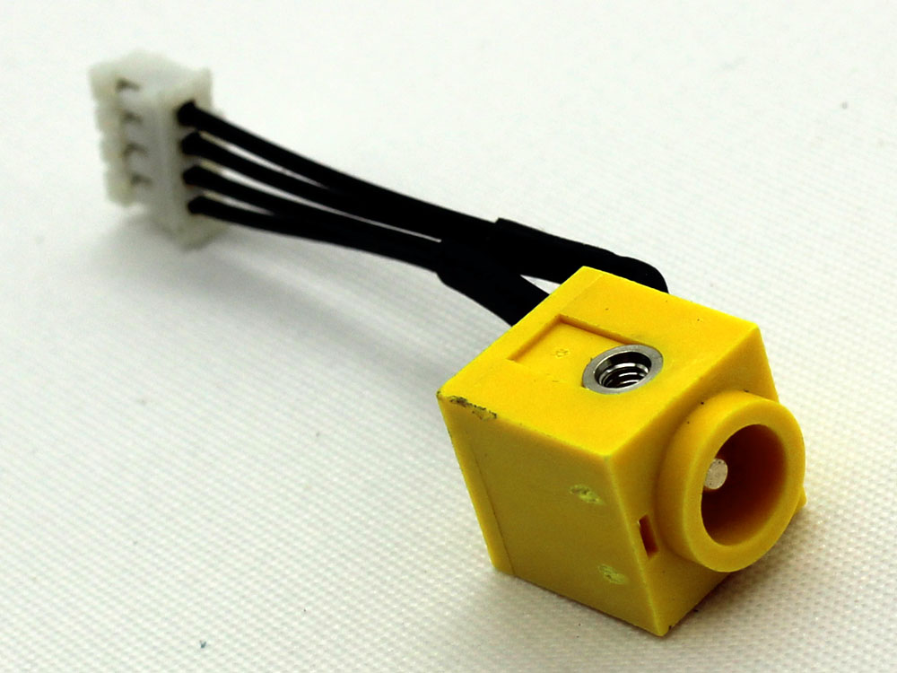 (image for) IBM ThinkPad T40 T41 T42 T43 T40p T41p T42p R50 R50e R50p R51 R51e R51p R52 R52e R52p AC DC Power Jack Socket Connector Charging Port DC IN Cable Wire Harness