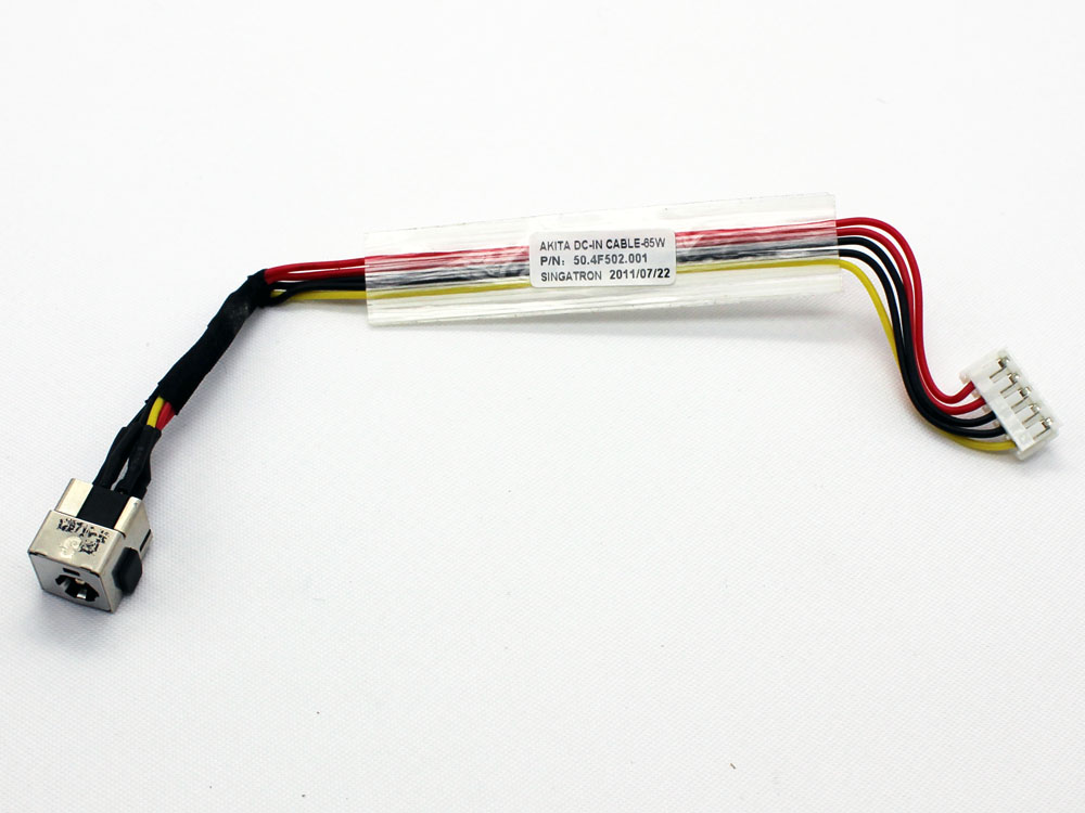 (image for) Compaq Presario V3000 HP Pavilion DV2000 462403-001 430462-001 50.4F502.001 50.4F538.001 50.4F632.002 AC DC Power Jack Socket Connector Charging Port DC IN Cable Wire Harness