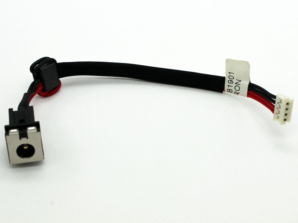(image for) Toshiba Satellite E105 E105-S1402 E105-S1602 E105-S1802 PSE10U PSE11U 6017B0181901 AC DC Power Jack Socket Connector Charging Port DC IN Cable Wire Harness