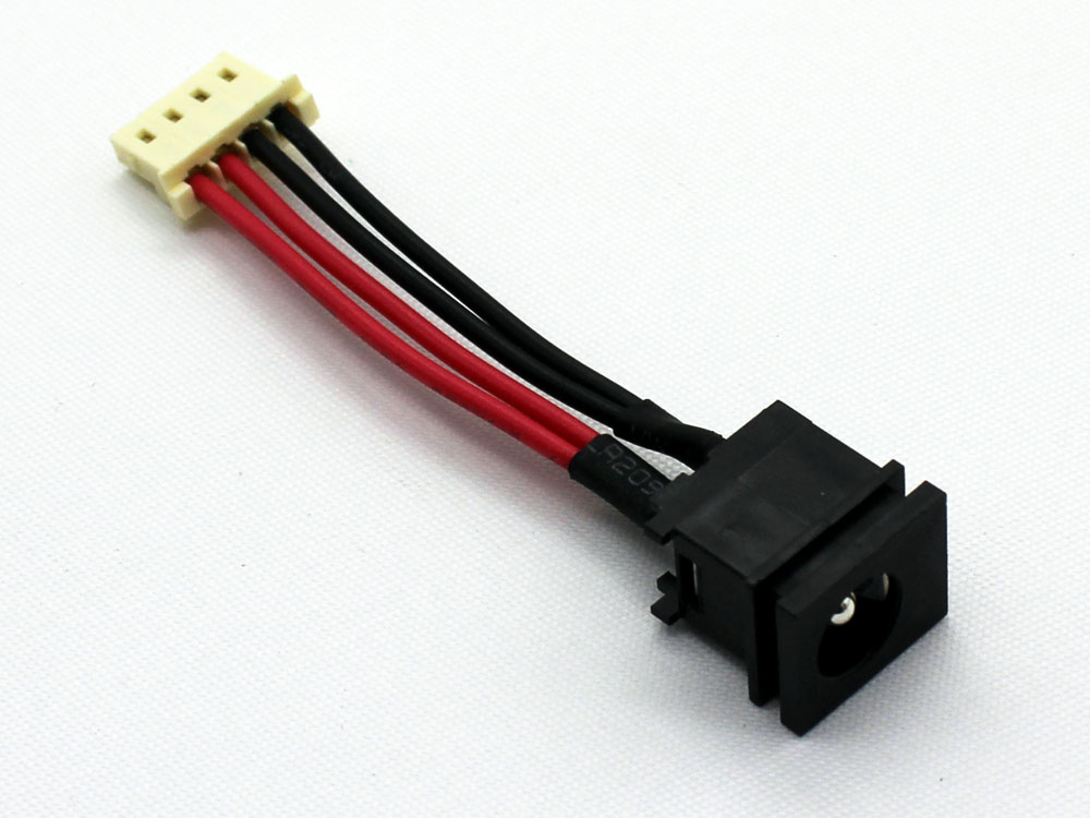 (image for) Toshiba Satellite P100 P105 90W PSPA0U PSPA3U PSPAAU PSPADU A000006070 3.0mm Pin AC DC Power Jack Socket Connector Charging Port DC IN Cable Wire Harness