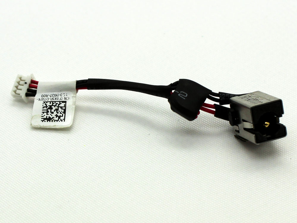 (image for) Dell Inspiron DUO Mini 1090 F6X5R AC DC Power Jack Socket Connector Charging Port DC IN Cable Wire Harness