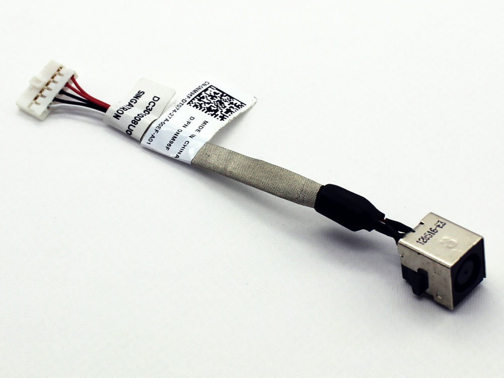 (image for) Dell Inspiron 11Z 1110 DC30100870L DC301008U00 ONM96F AC DC Power Jack Socket Connector Charging Port DC IN Cable Wire Harness