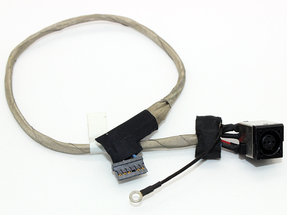 (image for) Dell Studio 1450 1457 1458 P03G 356-0001-6365_A00 Laptop AC DC Power Jack Socket Connector Charging Port DC IN Cable Wire Harness