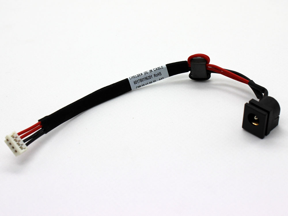 (image for) Toshiba Satellite C640 C640D C645 C645D Pro V000939480 6017B0196201 AC DC Power Jack Socket Connector Charging Port DC IN Cable Wire Harness