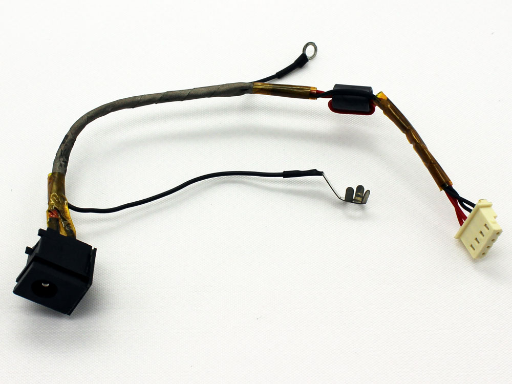 (image for) Toshiba Satellite M300 M305 M305D PSMD0U PSMD1U PSMD4U PSMD8U PSMDYU A000026750 AC DC Power Jack Socket Connector Charging Port DC IN Cable Wire Harness