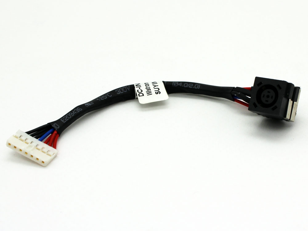 (image for) Dell Inspiron 15R 3520 M5040 M5050 N5040 N5050 Dell Vostro 1540 2520 50.4IP05.001 50.4IP05.101 AC DC Power Jack Socket Connector Charging Port DC IN Cable Wire Harness