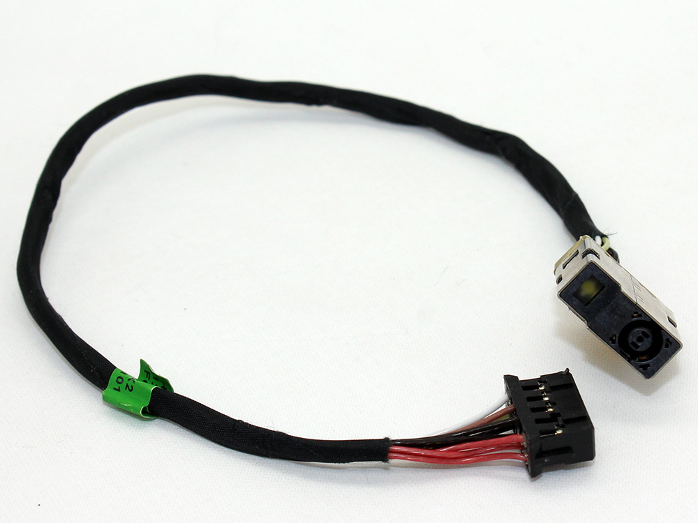 (image for) HP Envy TouchSmart 15 15-J 713705-SD4 713705-YD4 10-Pin AC DC Power Jack Socket Connector Charging Port DC IN Cable Wire Harness