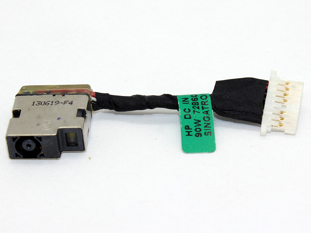 (image for) HP Split X2 13-M 13-P 13-M010DX 13-M210DX 728600-FD4 728600-SD4 732288-001 AC DC Power Jack Socket Connector Charging Port DC IN Cable Wire Harness
