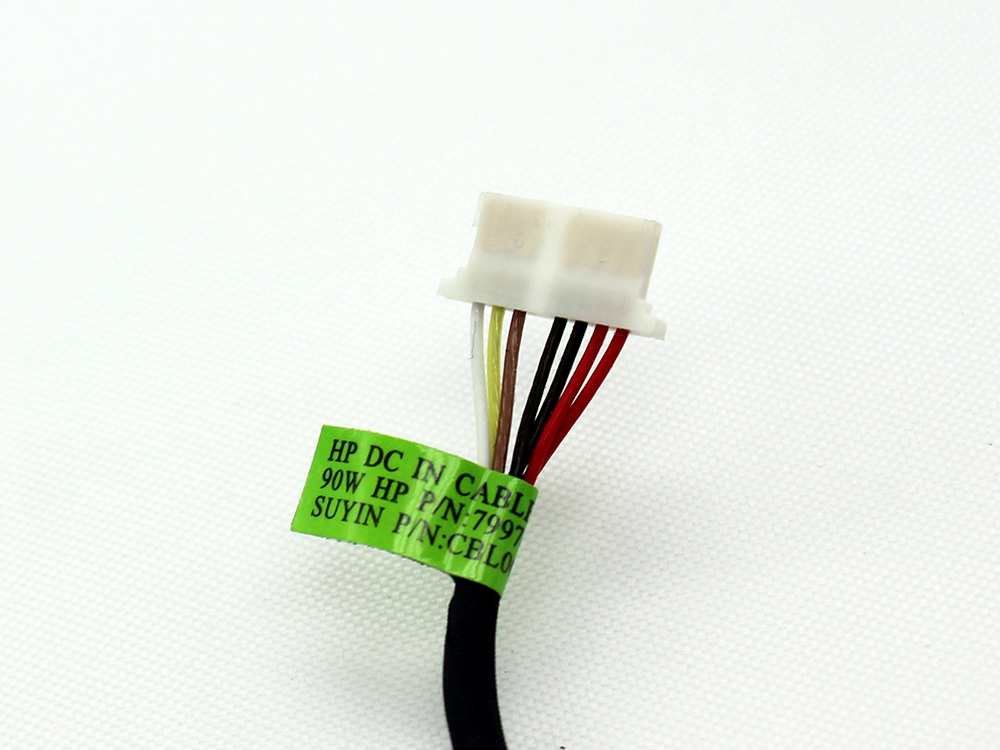(image for) HP 799749-F17 799749-S17 799749-T17 799749-Y17 Power Jack Socket Charging Connector Port DC IN Cable