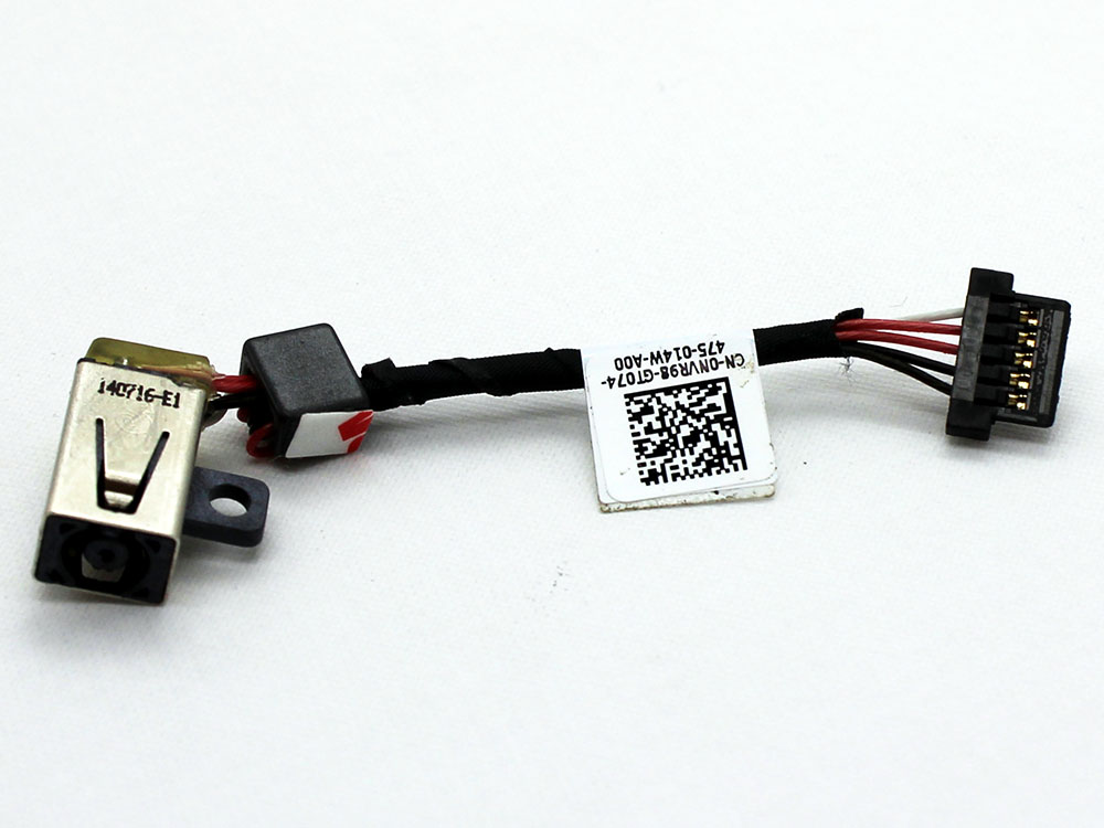 (image for) Dell XPS 11 11D 12 12D 9Q23 9Q33 NVR98 VAZAO DC301000K00 DC30100OK00 DC30100KP00 AC DC Power Jack Socket Connector Charging Port DC IN Cable Wire Harness