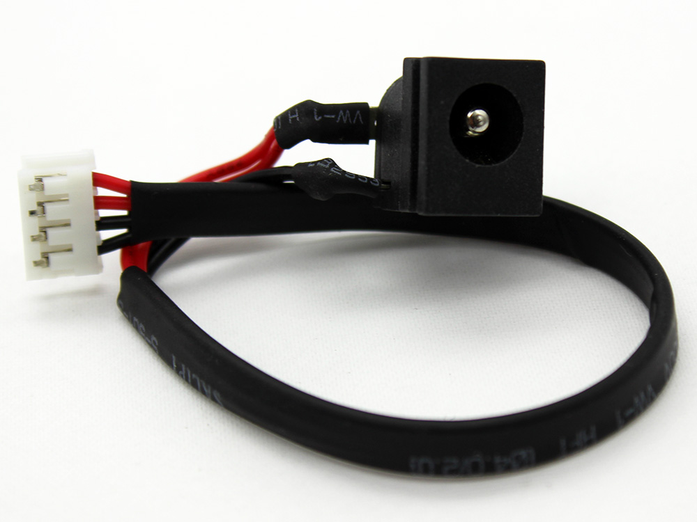 Toshiba Satellite U200 U205 3.0mm Pin AC DC Power Jack Socket Connector Charging Port DC IN Cable Wire Harness